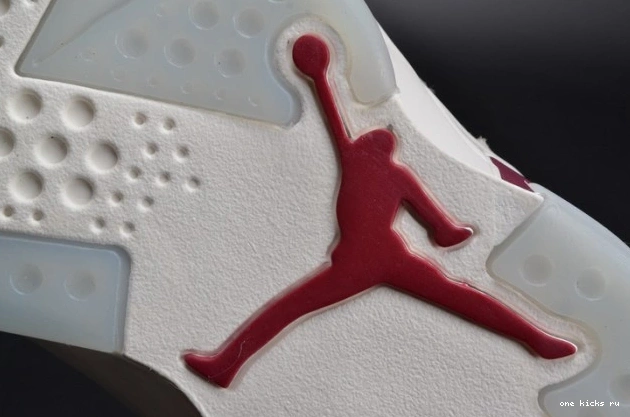 Rep Onekick Jordan Retro Maroon white 384664-116 6 Air 0813